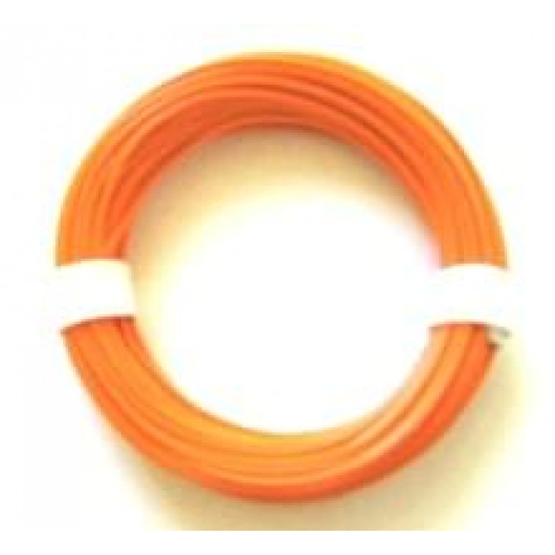 Single Wire 0.22 mm Orange 10 meter Solid